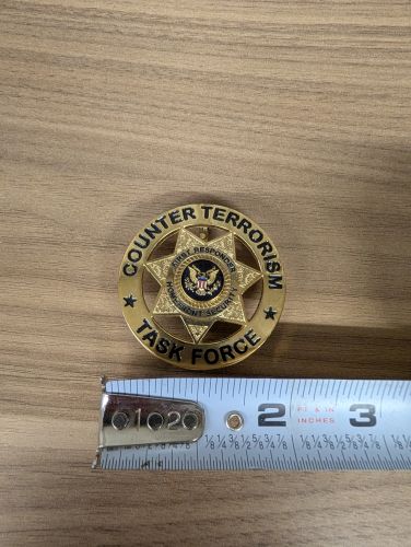 Counter Terrorism Homefront Security Task Force Commemorative Badge