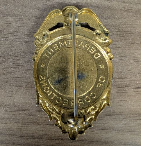 Obsolete Illinois Department of Corrections Supervisor Badge Number 30