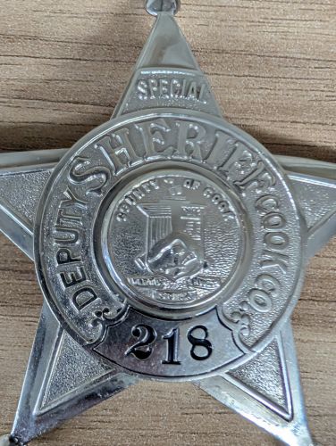 Meyer and Wenthe Cook County Illinois Special Deputy Sheriff Badge