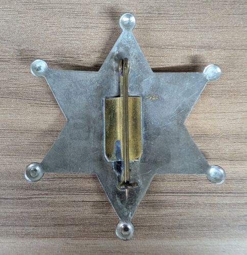 Sonoma County Civil Defense Auxiliary Police Badge No. 61 Petaluma California