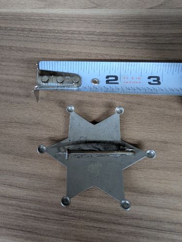 Elmhurst Illinois Special Police Die-Stamped Star Badge