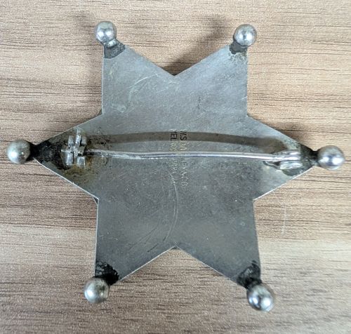 Vintage W.S. Darley and Co. Elgin Illinois Crossing Guard Badge Number 11