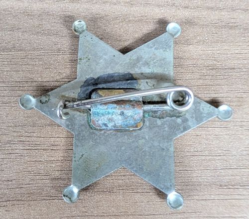 Two Illinois Municipal and Law Enforcement Badges including Joseph D. Lohman Cook County Sheriff Juvenile Squadron