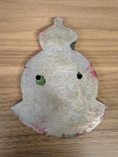 World War II British Air Raid Precautions ARP Warden Cast Metal Post Plaque