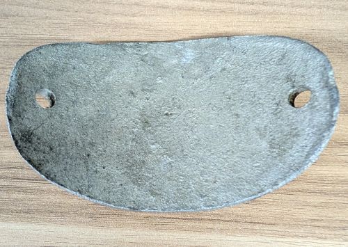 World War II British Air Raid Precautions ARP Warden Walthamstow Cast Metal Plaque