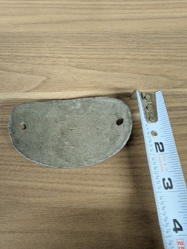 World War II British Air Raid Precautions ARP Warden Walthamstow Cast Metal Plaque