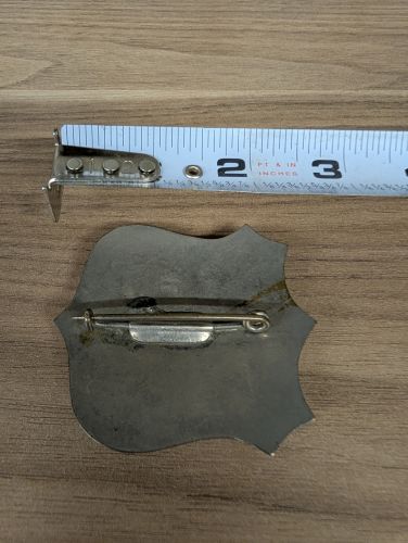 Mid-20th Century New Bedford Massachusetts Special Police Badge License No. 2177