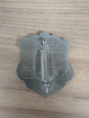 WWII Boston Police Department Air Raid Warden Badge No. 2407