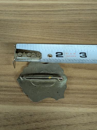 World War II Boston Police Department Air Raid Warden Civil Defense Badge Division 2