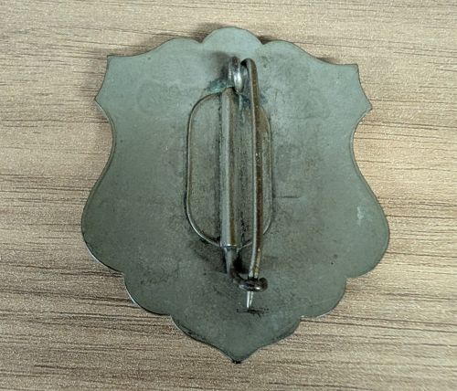 WWII City of Boston Police Department Air Raid Warden Badge Division 15