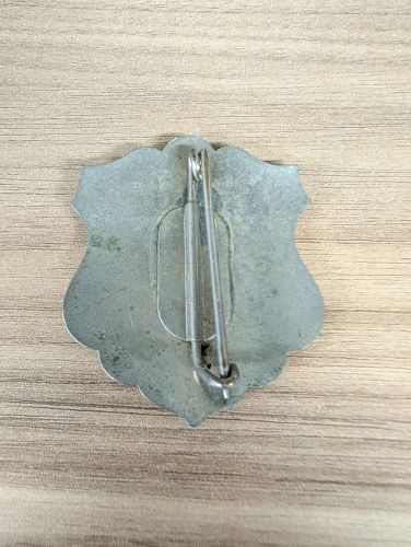 WWII City of Boston Police Department Air Raid Warden Badge Number 31 Division 11