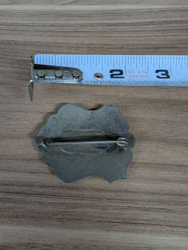 WWII City of Boston Police Department Air Raid Warden Badge Number 31 Division 11