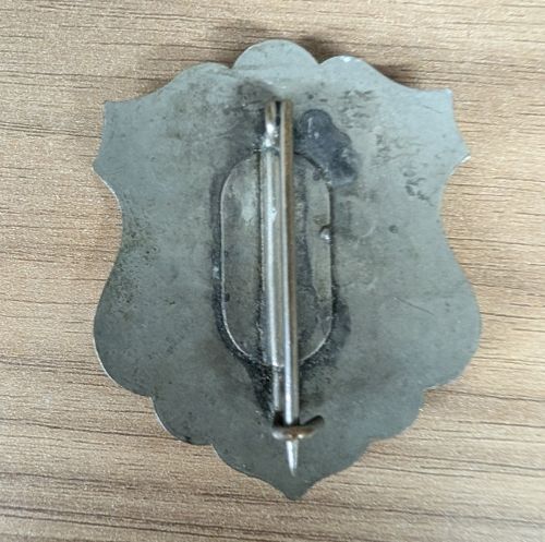 WWII Boston Police Department Air Raid Warden Badge No. 205