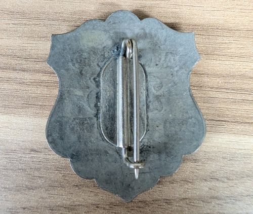 WWII Boston Police Department Air Raid Warden Badge Division 11