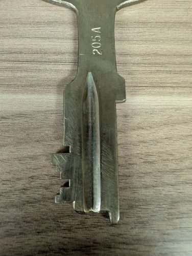 Vintage Folger Adam Co. Joliet, Illinois Prison Key 205A