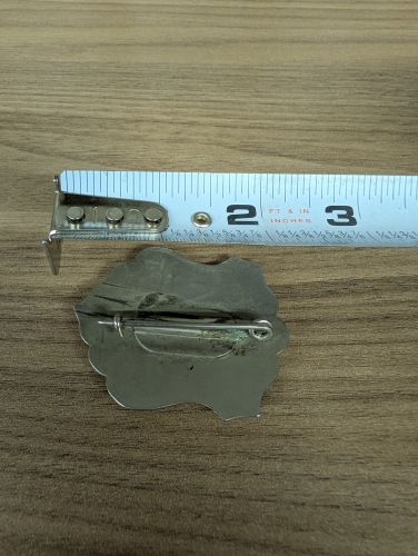 WWII City of Boston Police Department Air Raid Warden Badge Number 7114