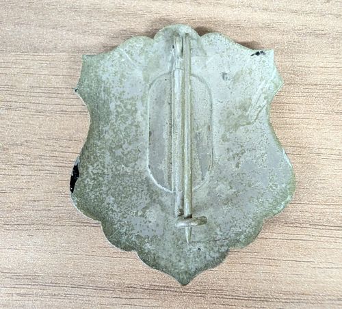 WWII City of Boston Police Department Air Raid Warden Badge No. 7638