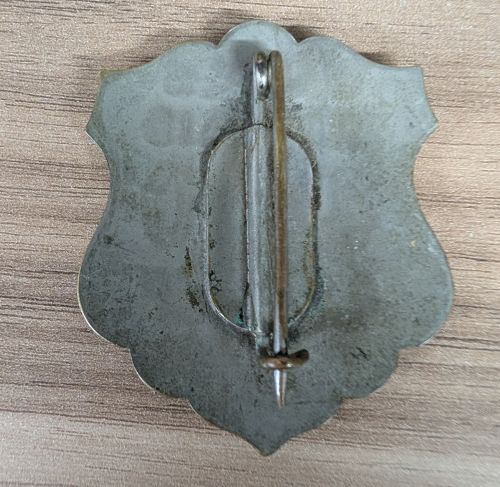 WWII City of Boston Police Department Air Raid Warden Badge No. 4460