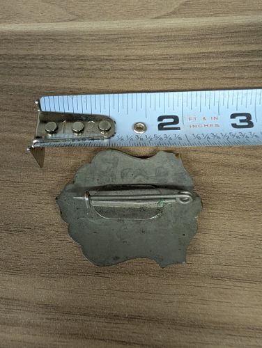 WWII City of Boston Police Department Air Raid Warden Badge Number 7172