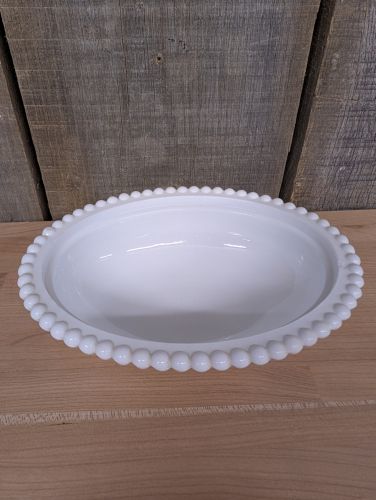 Indiana Glass White Milk Glass Hen on Nest Covered Dish