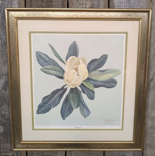C. Don Ensor Signed Limited Edition Magnolia Print