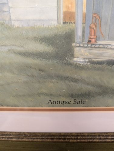 C. Don Ensor Signed Limited Edition Print Antique Sale