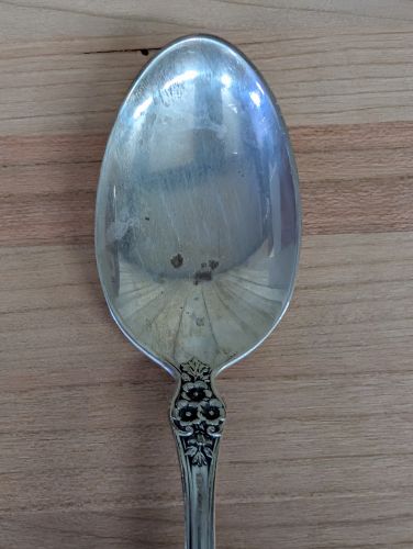 Set of 12 Gorham Strasbourg Pattern Sterling Silver Teaspoons