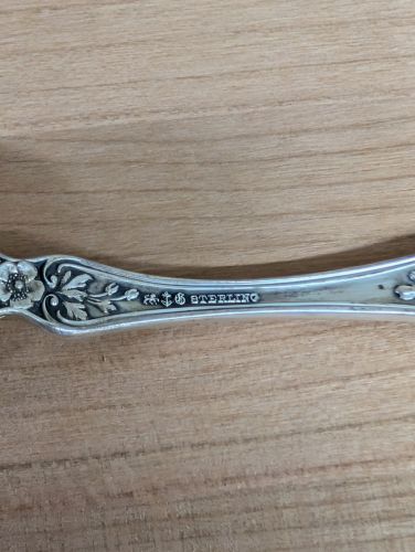 Set of 12 Gorham Strasbourg Pattern Sterling Silver Teaspoons