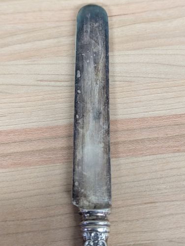 Set of Six Gorham Buttercup Pattern Sterling Silver Handled Knives