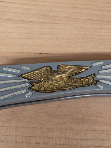 Direct Connection U.S. Constitution Bicentennial Commemorative Diamond Knife in Original Box