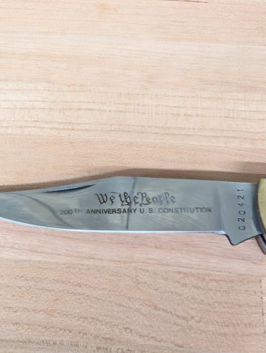 The Direct Connection U.S. Constitution Bicentennial Commemorative Diamond Knife