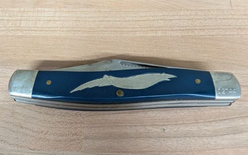 Schrade Walden American Eagle Series John Adams Commemorative Stockman Pocket Knife