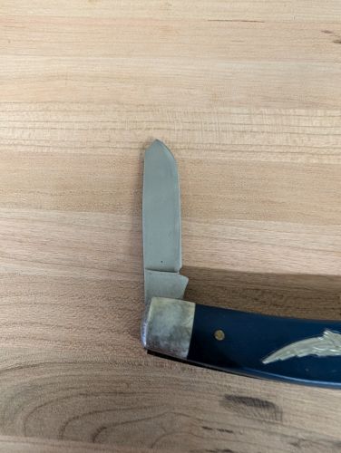 Schrade Walden American Eagle Series John Adams Commemorative Stockman Pocket Knife