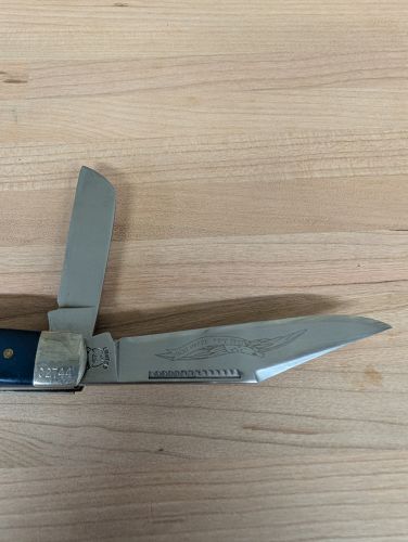 Schrade Walden American Eagle Series John Adams Commemorative Stockman Pocket Knife