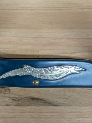 Schrade Walden American Eagle Series John Adams Commemorative Stockman Pocket Knife