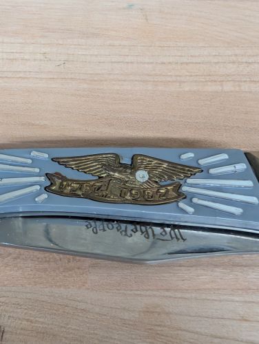 U.S. Constitution 1787 Bicentennial 1987 Commemorative Diamond Knife