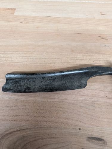Wade and Butcher Sheffield Straight Razor with Barber's Notch and Case