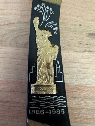 Statue of Liberty Centennial Commemorative Lockback Folding Pocket Knife