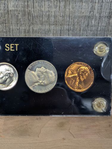A 1963 US Proof Set in Black Plastic Holder