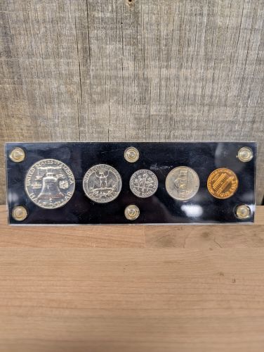 A 1963 US Proof Set in Black Plastic Holder