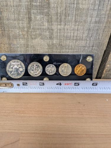 A 1963 US Proof Set in Black Plastic Holder