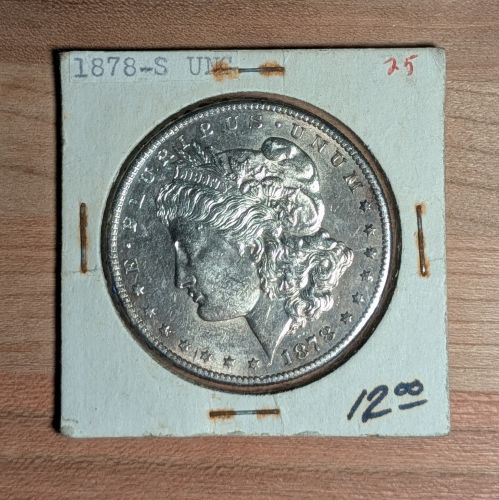US 1878-S Morgan Silver Dollar