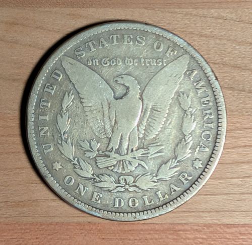US 1880 Morgan Silver Dollar, Philadelphia Mint