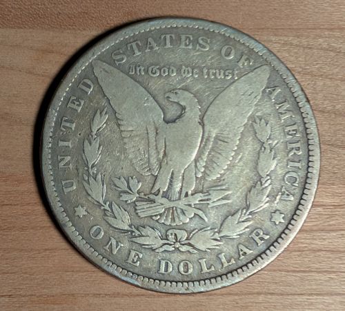 US 1880 Morgan Silver Dollar, Philadelphia Mint