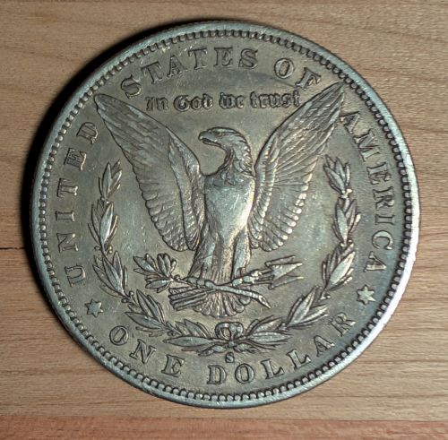 1882-S US Morgan Silver Dollar