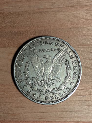 US 1921-D Morgan Silver Dollar