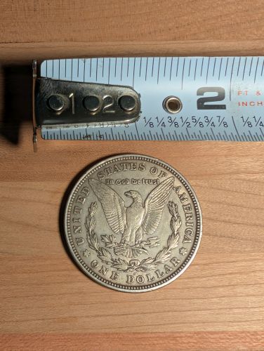 US 1921-D Morgan Silver Dollar