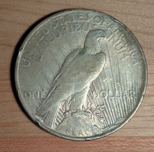 1923 US Peace Silver Dollar