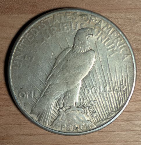 US 1926-S Peace Silver Dollar