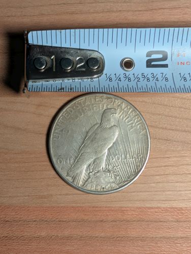 US 1926-S Peace Silver Dollar